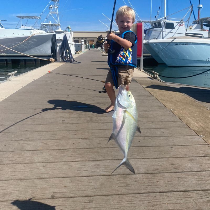 Family fishing trips in Kauai